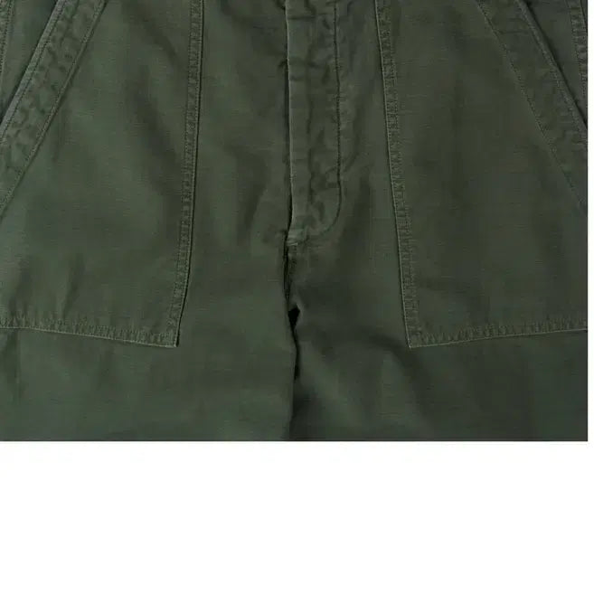 [BUNJANG] Fullcount Back Satin Fatigue Olive Pants 30 / [새상품] 풀카운트 백사틴 퍼티그 올리브 30