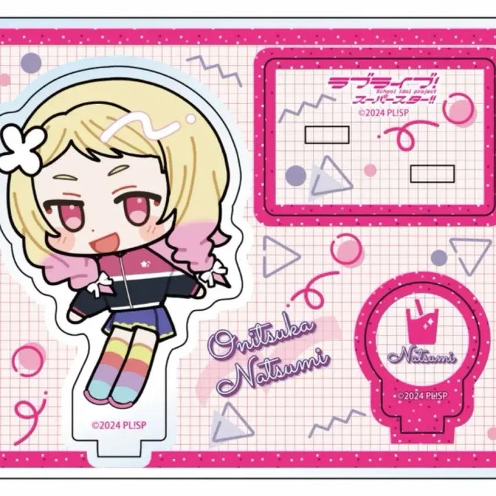 [BUNJANG] Love Live! Superstar!! Rieri Onitsuka Natsumi Acrylic Standee / 러브라이브 슈퍼스타 리엘라 오니츠카 나츠미 아크릴스탠드 인형 굿즈