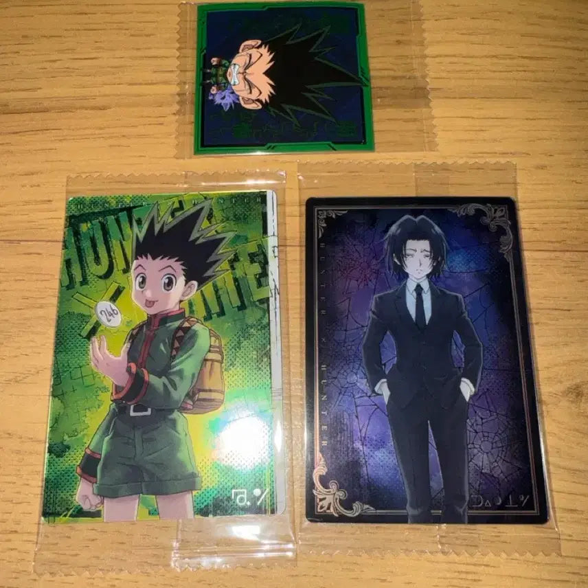 [BUNJANG] Hunter x Hunter Wafer Card Bundle - Itachija, Gon, Feitan / 일괄 헌터헌터 이타쟈가 웨하스 카드 이타자가 곤 페이탄 씰