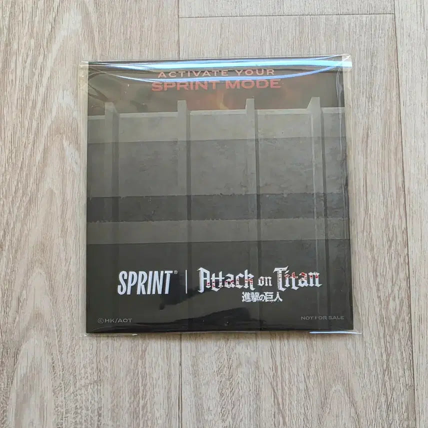 [BUNJANG] Attack on Titan Sprint GS25 Collaboration Acrylic Cup Coaster (Sealed) / [미개봉] 진격의거인/진격거 스프린트 GS25 콜라보: 아크릴 컵 코스터