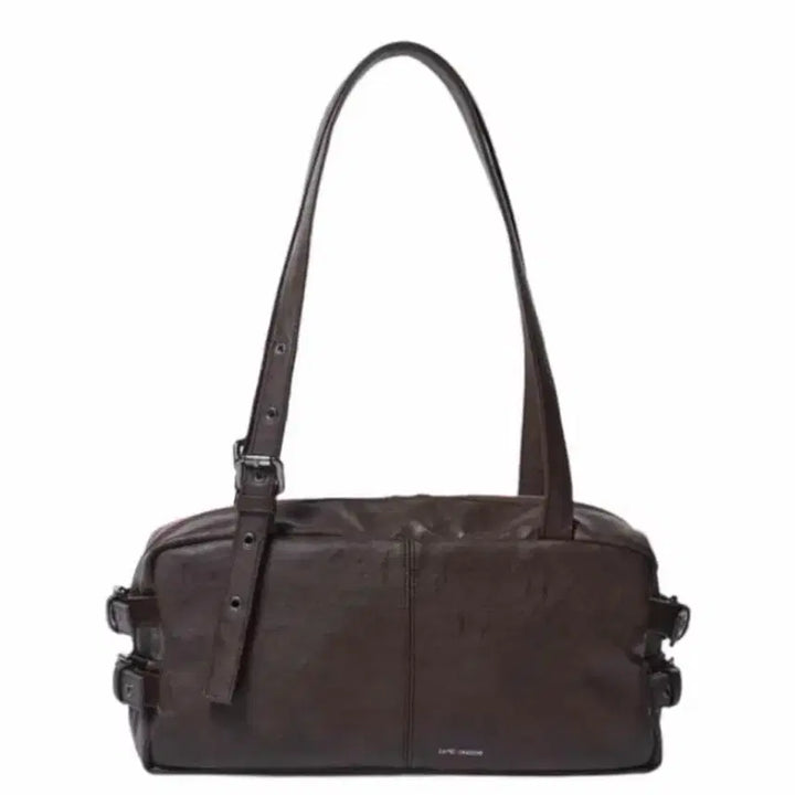 [BUNJANG] Seimo Temperature Side Belt Bag M Brushed Chocolate Shoulder Bag / (단종/미사용품) 세이모 온도 사이드 벨트백 M 브러쉬드 초콜릿 숄더백