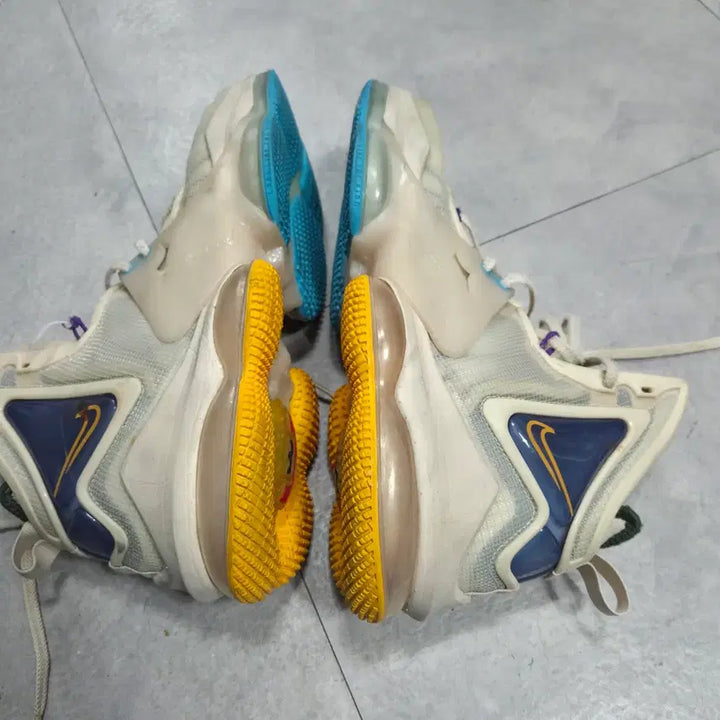 [BUNJANG] Nike LeBron 19 Lakers Basketball Shoes (Size 290) / 나이키 르브론 19 폴리스 레이커스 농구화 290