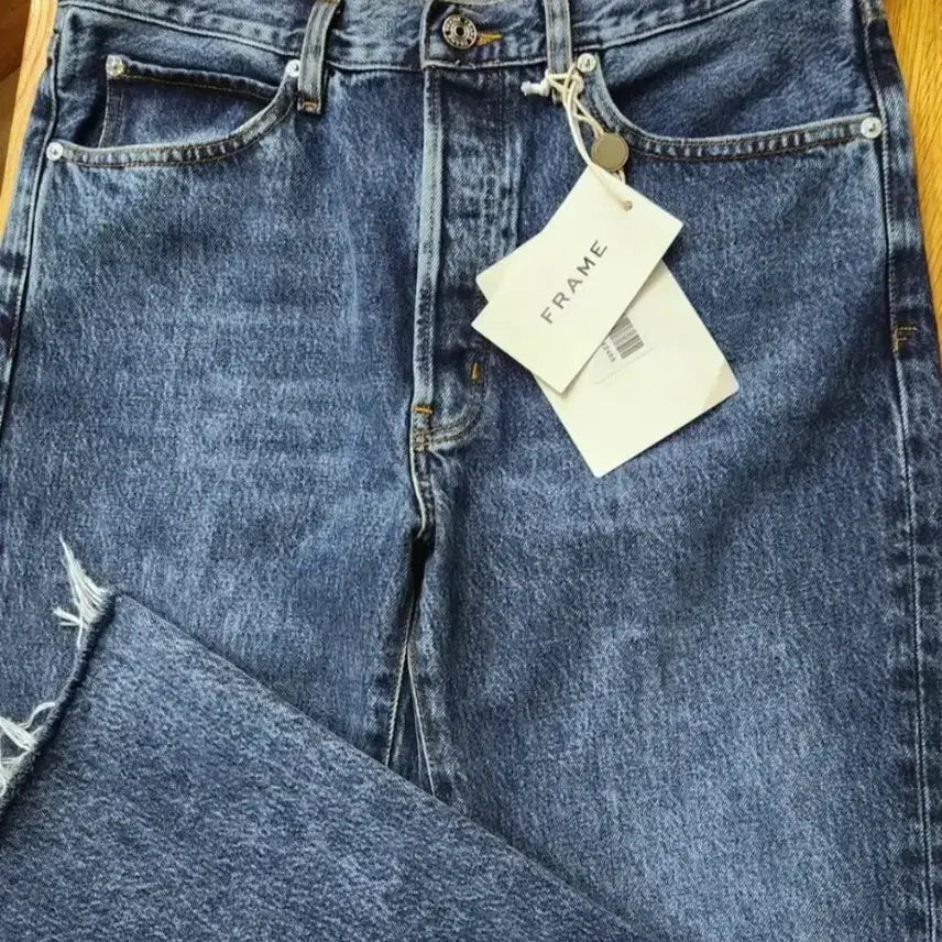[BUNJANG] FRAME The Lax Bootcut Denim Jeans / FRAME 프레임 부츠컷 데님 진청