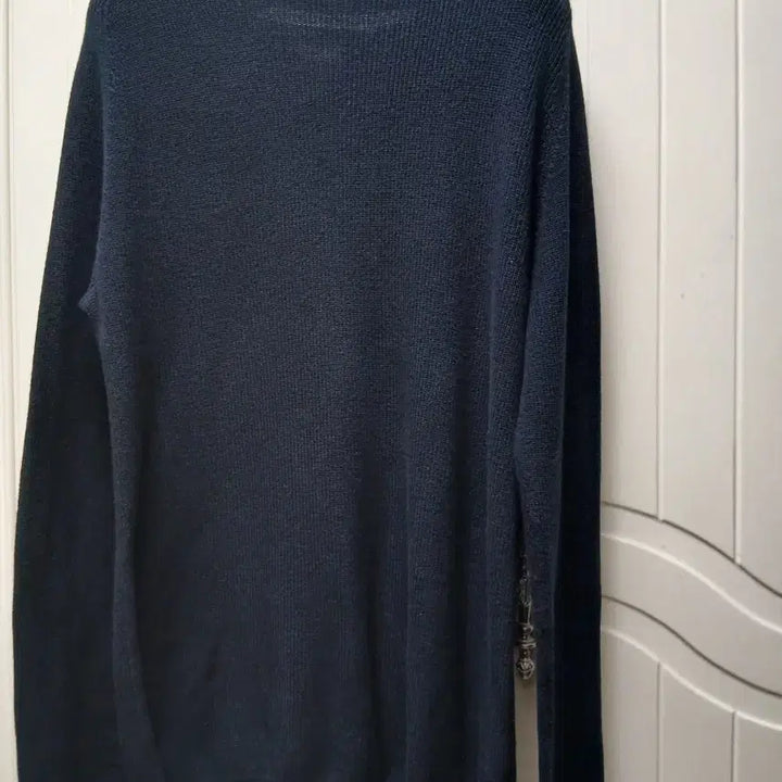 [BUNJANG] Pull&amp;Bear Navy Thin Knit Long Sweater / Pull&amp;Bear 네이비 얇은니트 롱스웨터