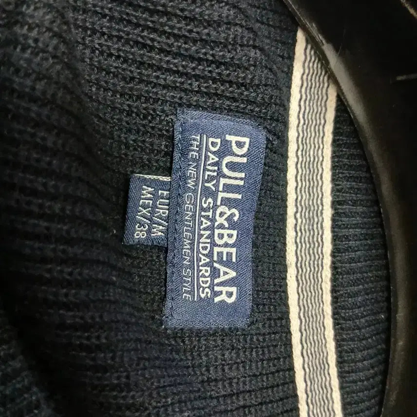 [BUNJANG] Pull&amp;Bear Navy Thin Knit Long Sweater / Pull&amp;Bear 네이비 얇은니트 롱스웨터