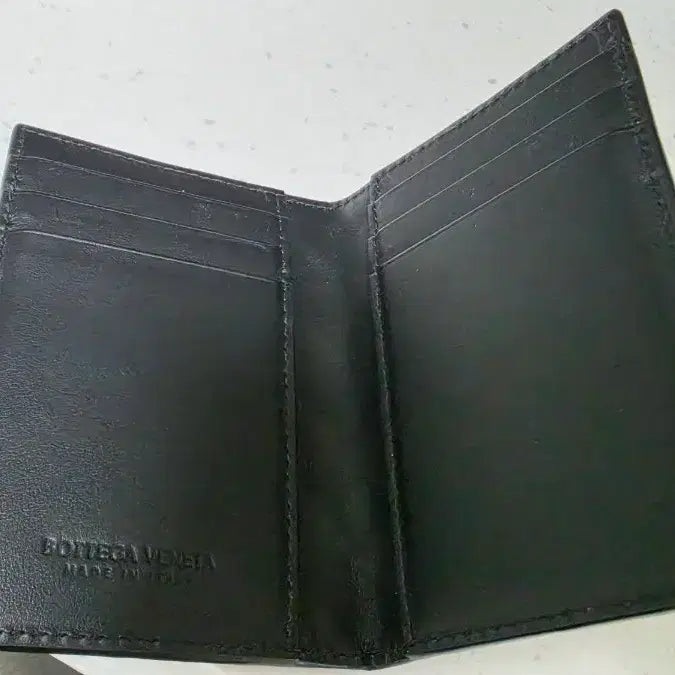 [BUNJANG] Bottega Veneta Black Card Holder / 보테가 베네타 카드지갑 블랙 (새상품)