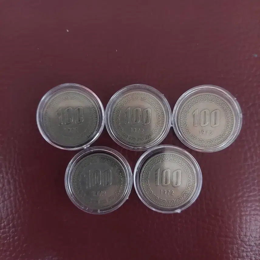 [BUNJANG] 1971-1982 South Korean 100 Won Coin Bundle (106 Coins) / (구100주)1971년~~1982년 100원 동전