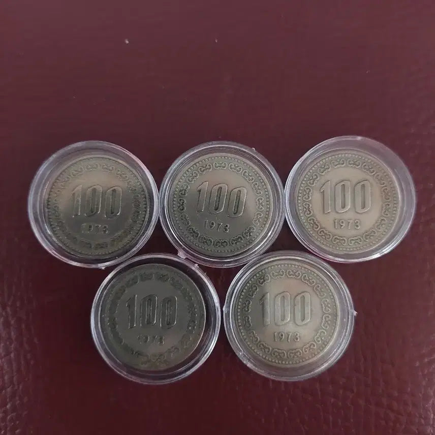 [BUNJANG] 1971-1982 South Korean 100 Won Coin Bundle (106 Coins) / (구100주)1971년~~1982년 100원 동전