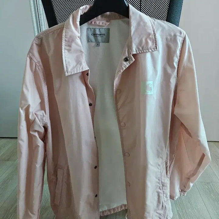 [BUNJANG] Carhartt Pink Coach Jacket M / 칼하트 핑크 코치 자켓 M