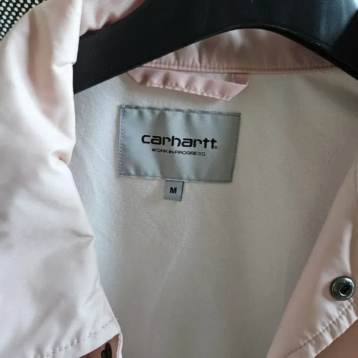 [BUNJANG] Carhartt Pink Coach Jacket M / 칼하트 핑크 코치 자켓 M