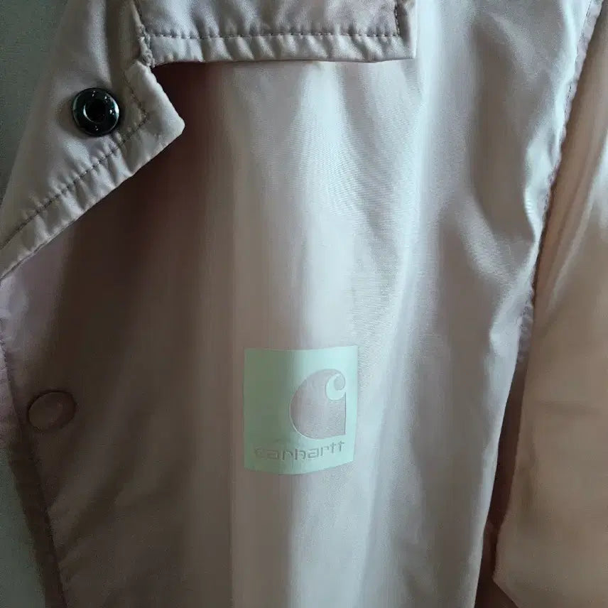 [BUNJANG] Carhartt Pink Coach Jacket M / 칼하트 핑크 코치 자켓 M
