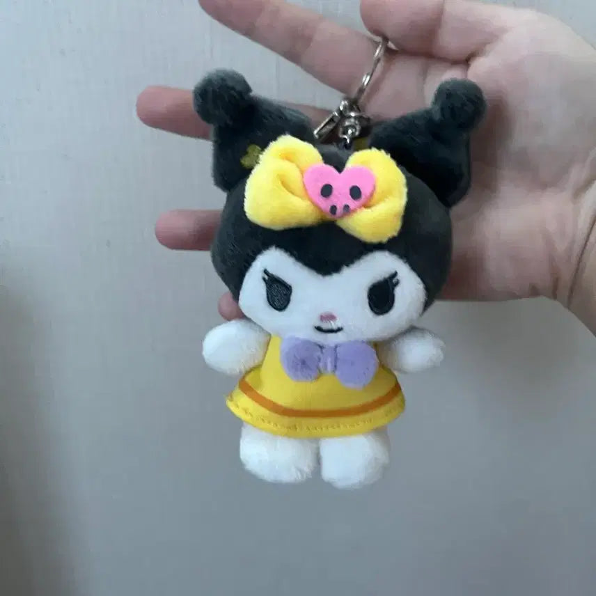 [BUNJANG] Compose Romi Doll Keyring Yellow / 컴포즈 로미 인형 키링 옐로우