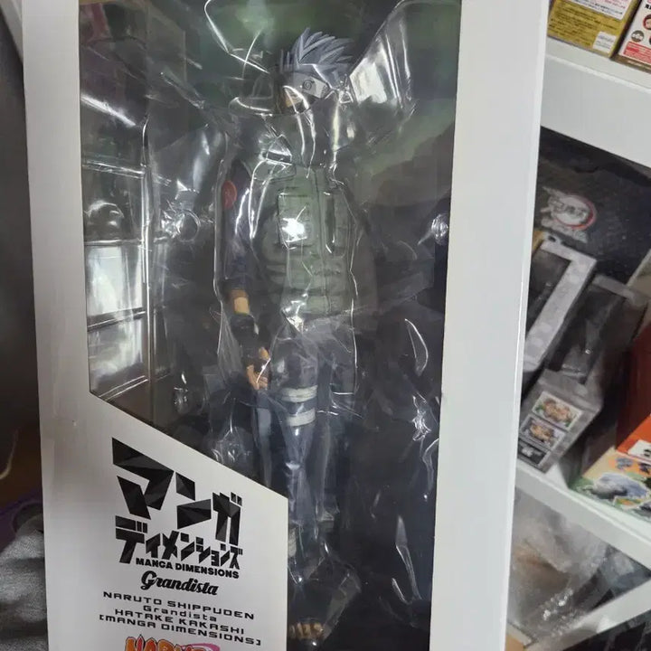 [BUNJANG] Naruto Grandista Kakashi MANGADIMENSION Figure / 나루토 그란디스타 카카시 망가디멘션 그란디스타 피규어