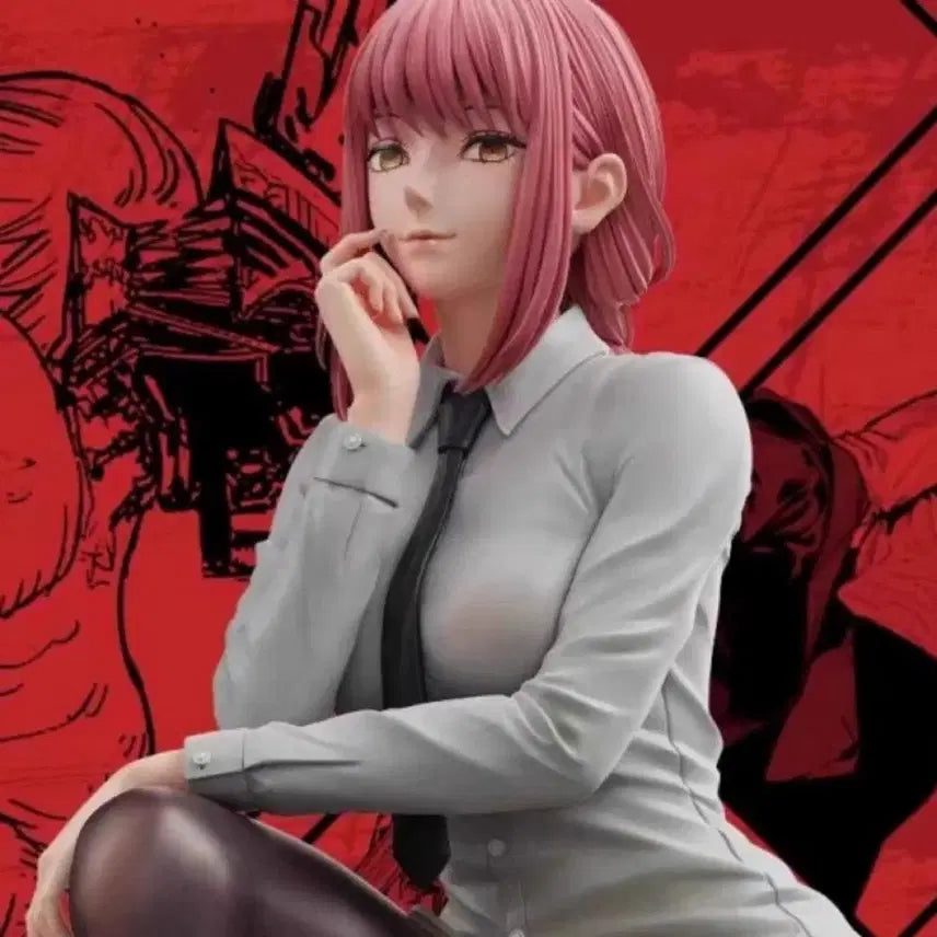 [BUNJANG] Chainsaw Man Makima Resin Figure / bbgirls 마키마 레진 팝니다
