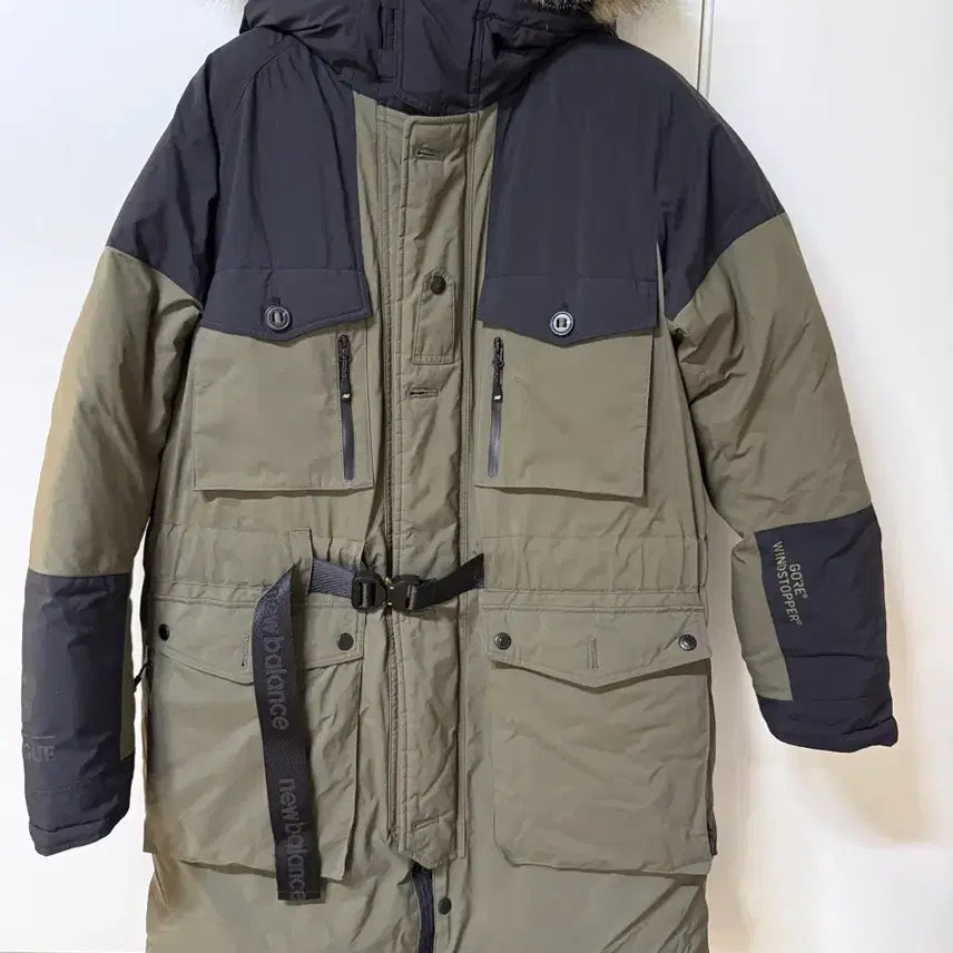 [BUNJANG] New Balance x Eastlogue Gore-Tex Windstopper Padded Jacket / 뉴발란스 이스트로그 콜라보 고어텍스 윈드스토퍼 패딩