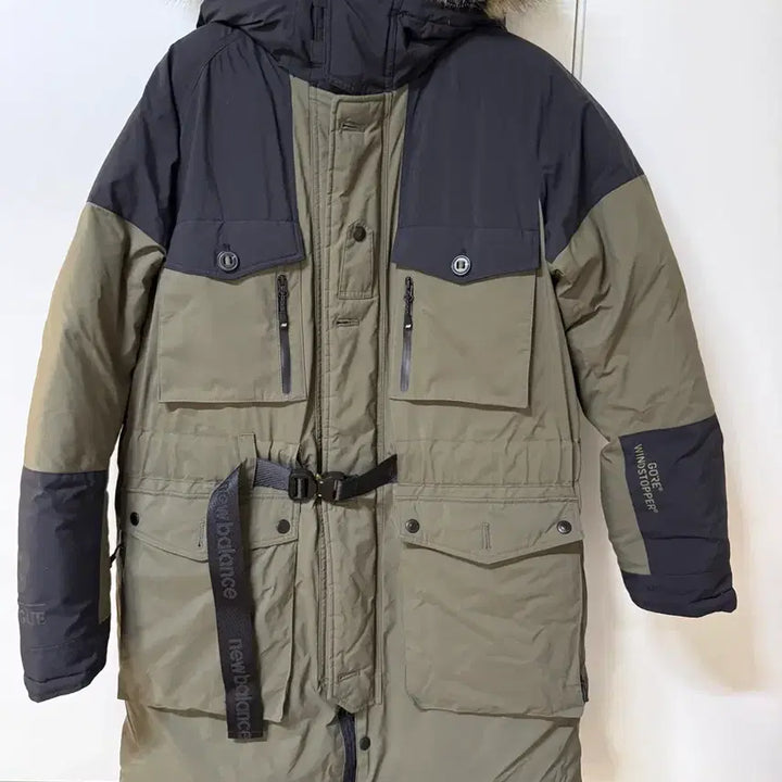[BUNJANG] New Balance x Eastlogue Gore-Tex Windstopper Padded Jacket / 뉴발란스 이스트로그 콜라보 고어텍스 윈드스토퍼 패딩