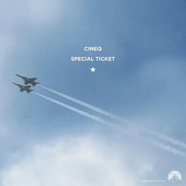 [BUNJANG] Top Gun CineQ Special Ticket (1 Type) / 탑건 씨네큐 스페셜 티켓 5.20.수령접수