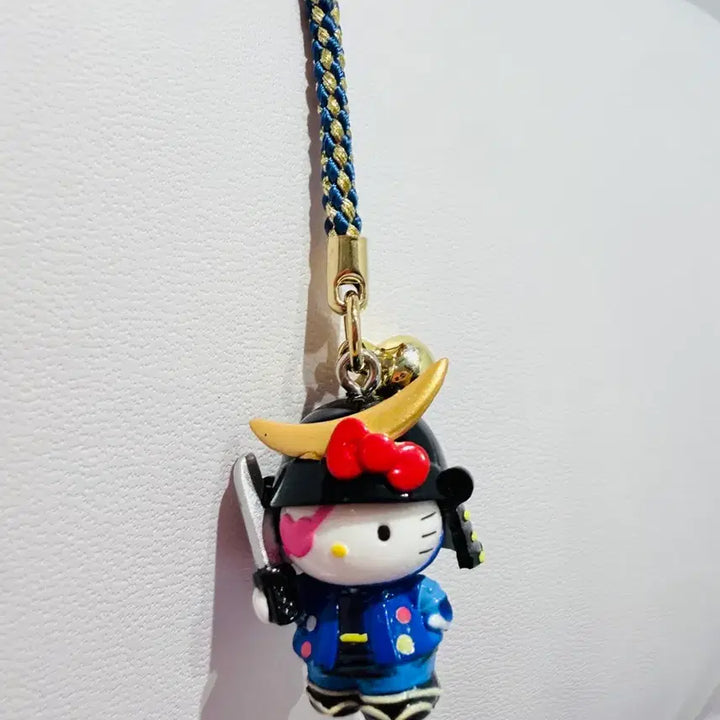 [BUNJANG] Hello Kitty Date Masamune Gotchi Strap / (고전) 헬로키티 디테 마사무네 고토치 스트랩