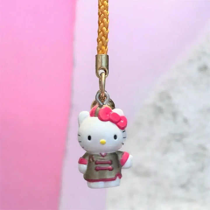 [BUNJANG] Classic Hello Kitty Chinese Style Strap / 고전 헬로키티 중국풍 키티고토치 스트랩