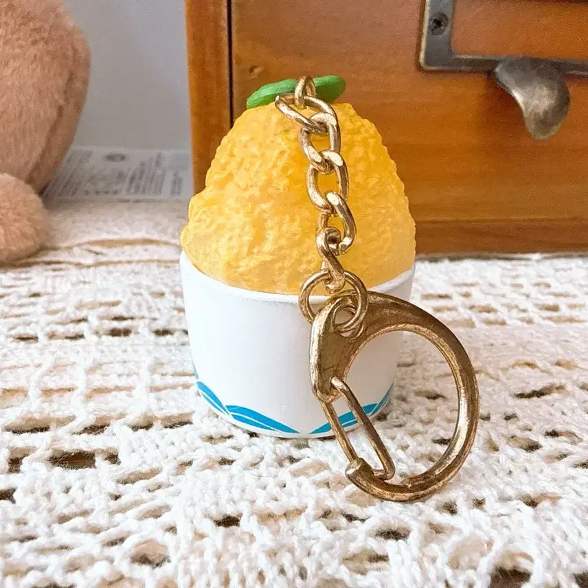 [BUNJANG] Ghibli Sentoizu Ootori-sama Shaved Ice Keychain / 지브리 센치행 오오토리사마 빙수키링