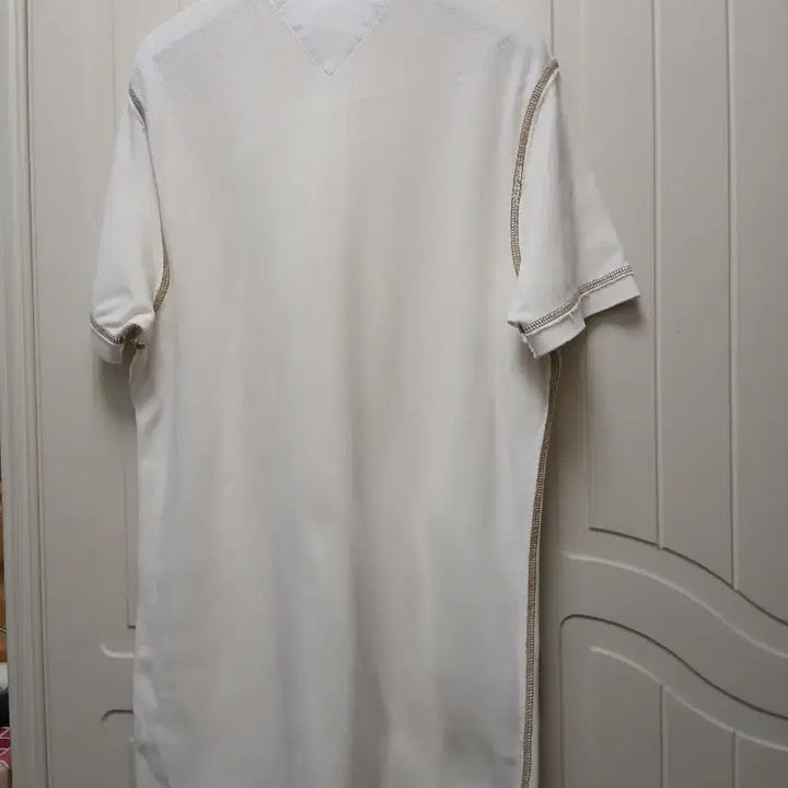 [BUNJANG] Tommy Hilfiger Ivory Short Sleeve Polo T-Shirt / 타미힐피거 반팔 카라 티셔츠