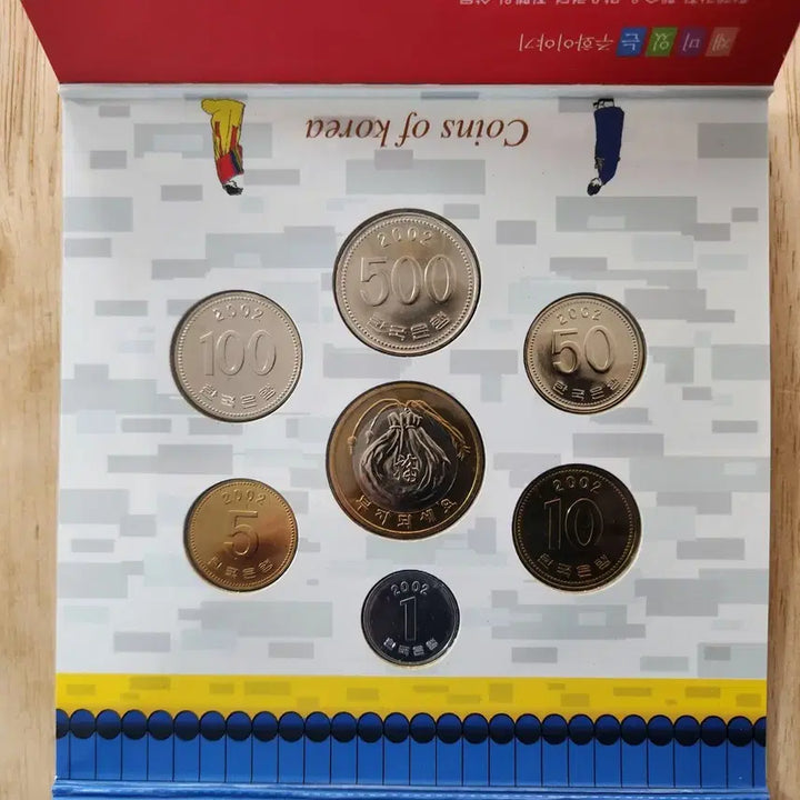 [BUNJANG] 2002 Korean Wedding Day Coin Mint Set / 2002 장가가는날 한국은행 주화 민트 세트