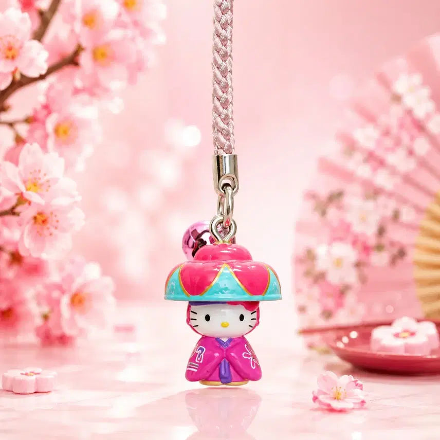 [BUNJANG] Vintage Hello Kitty Traditional Satgat Strap / 고전 헬로키티 전통 삿갓 스트랩