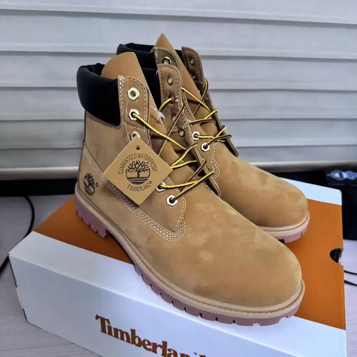 [BUNJANG] Timberland Premium 6-Inch Waterproof Boots Wheat Nubuck Wide 260mm / 팀버랜드 프리미엄 6인치 워터프루프 부츠 위트 누벅 - 와이드 260MM