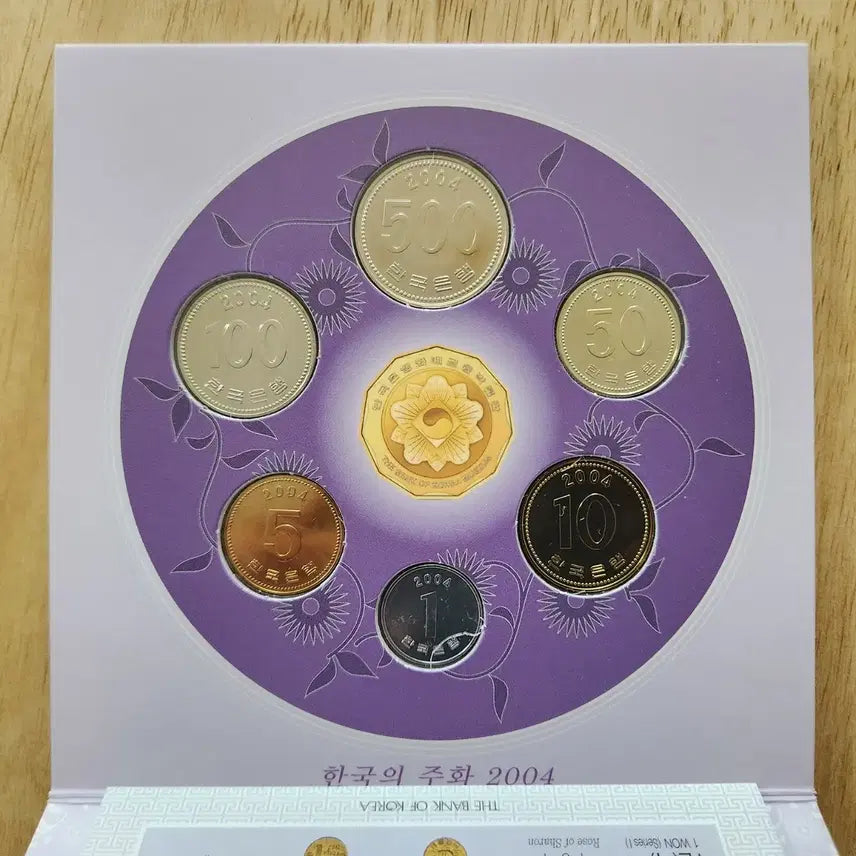 [BUNJANG] 2004 Korean Coin Mint Set / 2004 한국의 주화 민트 세트