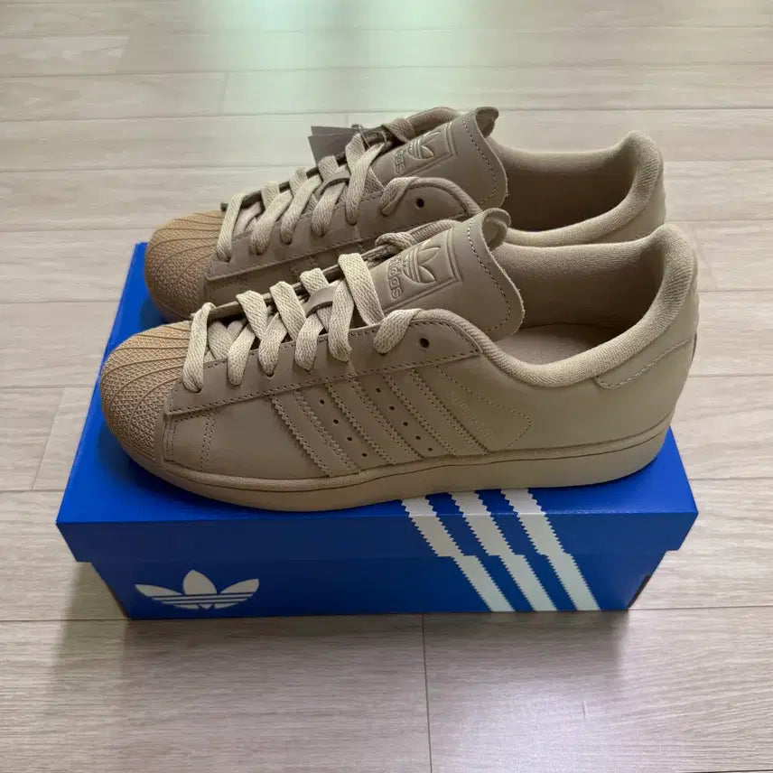 [BUNJANG] Adidas Superstar II Stone Khaki Sneakers - Size 265 / 아디다스 슈퍼스타II 스톤카키 - 265 사이즈