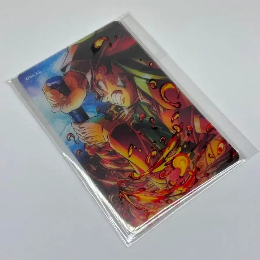 [BUNJANG] Demon Slayer: Swordsmith Village Arc Tanjiro Layered Clear Card / 귀멸의 칼날 무한성 키비주얼 웹샵쿠지  탄지로 클리어 카드
