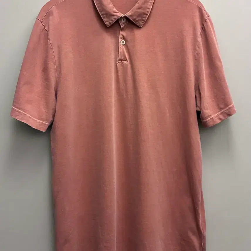 [BUNJANG] James Pearse Garment Dyed Cotton PK T-Shirt Coral / (3/105)제임스펄스 코튼 가먼트다잉 pk 반팔 카라티셔츠 코랄