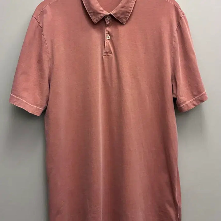 [BUNJANG] James Pearse Garment Dyed Cotton PK T-Shirt Coral / (3/105)제임스펄스 코튼 가먼트다잉 pk 반팔 카라티셔츠 코랄