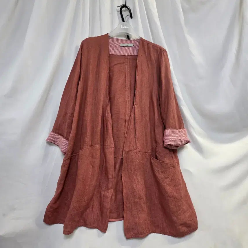 [BUNJANG] Linen 7/10 Sleeve Women&