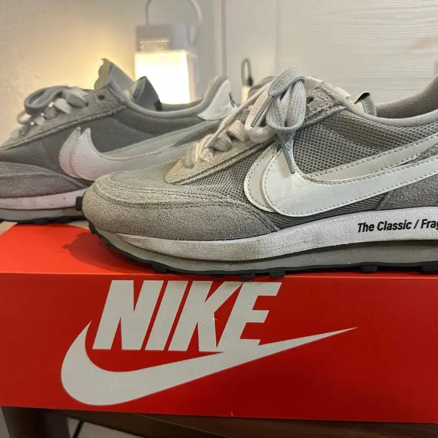 [BUNJANG] Nike x Sacai x Fragment LDWaffle Grey / 나이키X사카이 LD와플 그레이 265