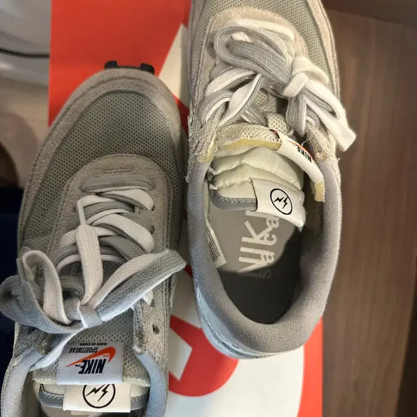 [BUNJANG] Nike x Sacai x Fragment LDWaffle Grey / 나이키X사카이 LD와플 그레이 265