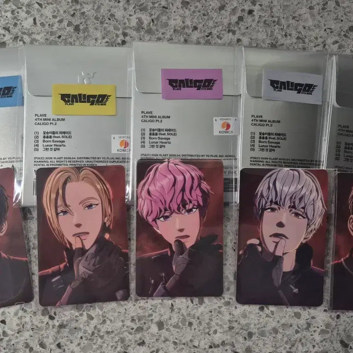 [BUNJANG] PLAVE Caligo 2 YouTube Event POB Photocard / Caligo pr.2 유트브 이벤트 미공포 판매