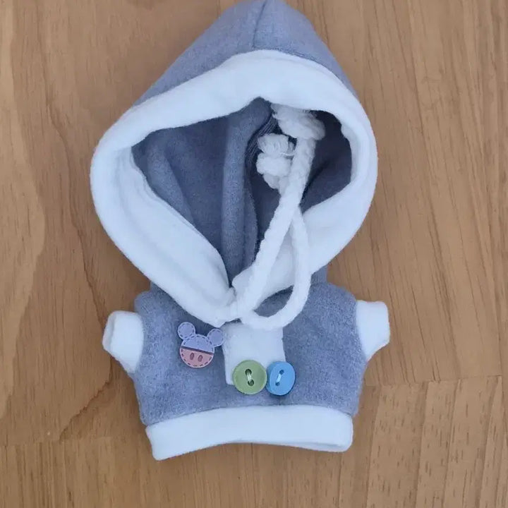 [BUNJANG] 10cm Doll Clothes Lega Hood Blue / 10cm 인형옷 리가후드 블루