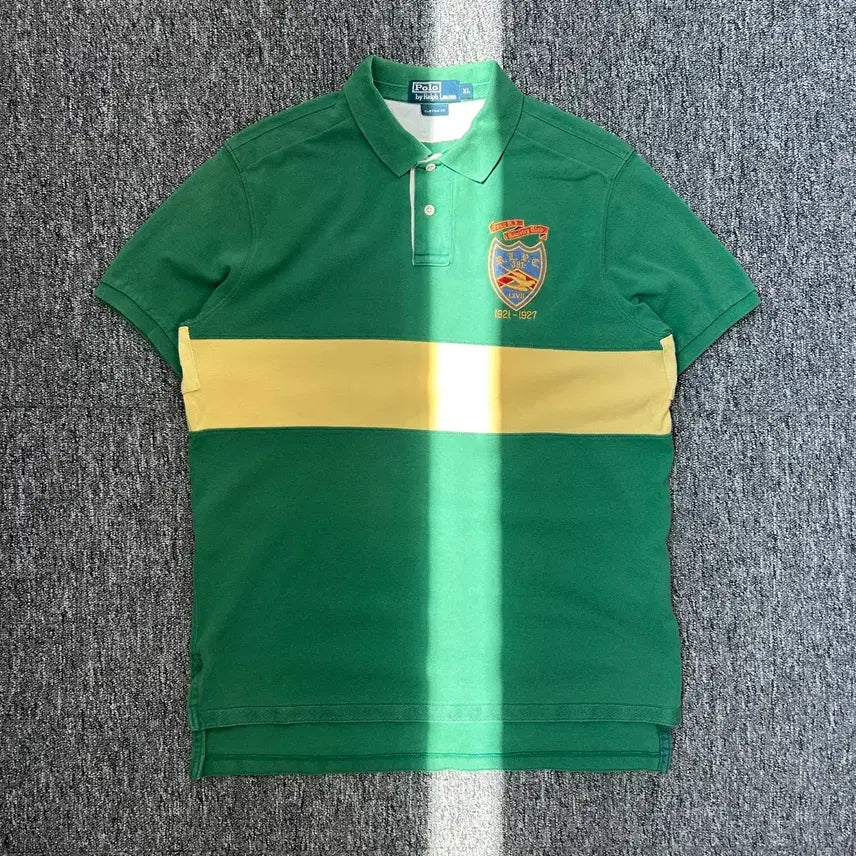 [BUNJANG] Polo Ralph Lauren 90s Big Logo Rugby T-Shirt / 폴로 랄프로렌 90S 빅로고 럭비 반팔티