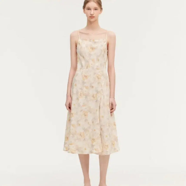 [BUNJANG] sie Floral Silky Dress M / 시에sie 플로럴 실키 드레스 m