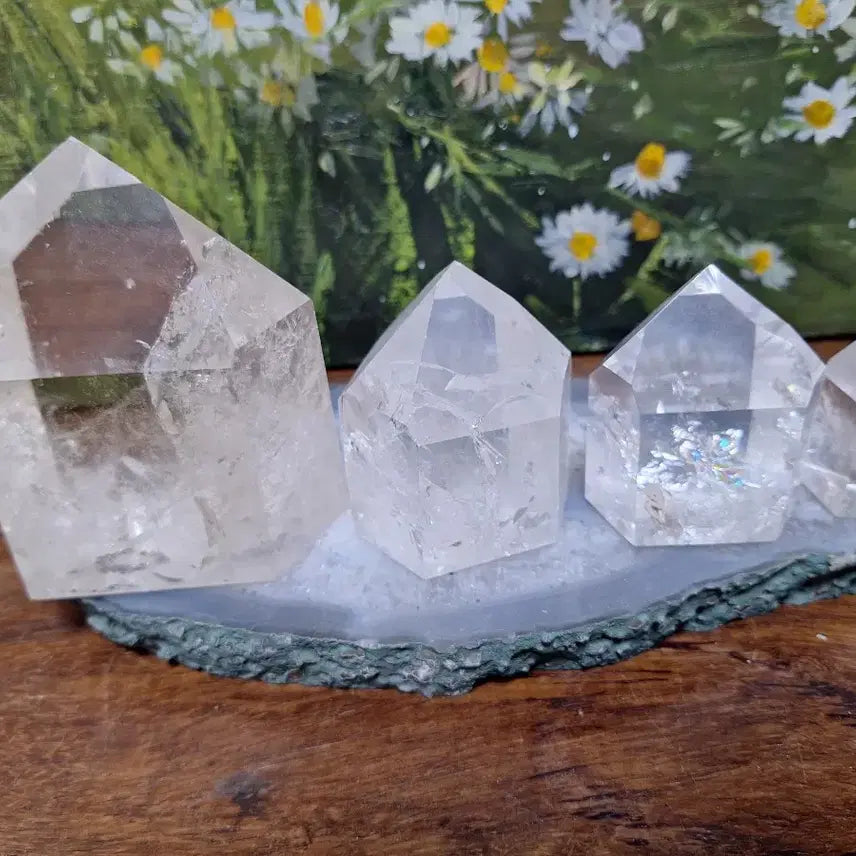 [BUNJANG] Natural Clear Quartz Crystal Decor Set / 정리중>인테리어소품>천연클리어쿼츠 ,백수정,포인트 원석