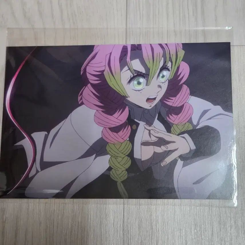 [BUNJANG] Demon Slayer Mitsuri Kanroji Postcard Set (2 Types) / 귀멸의 칼날 칸로지 미츠리 엽서 일러스트 2종