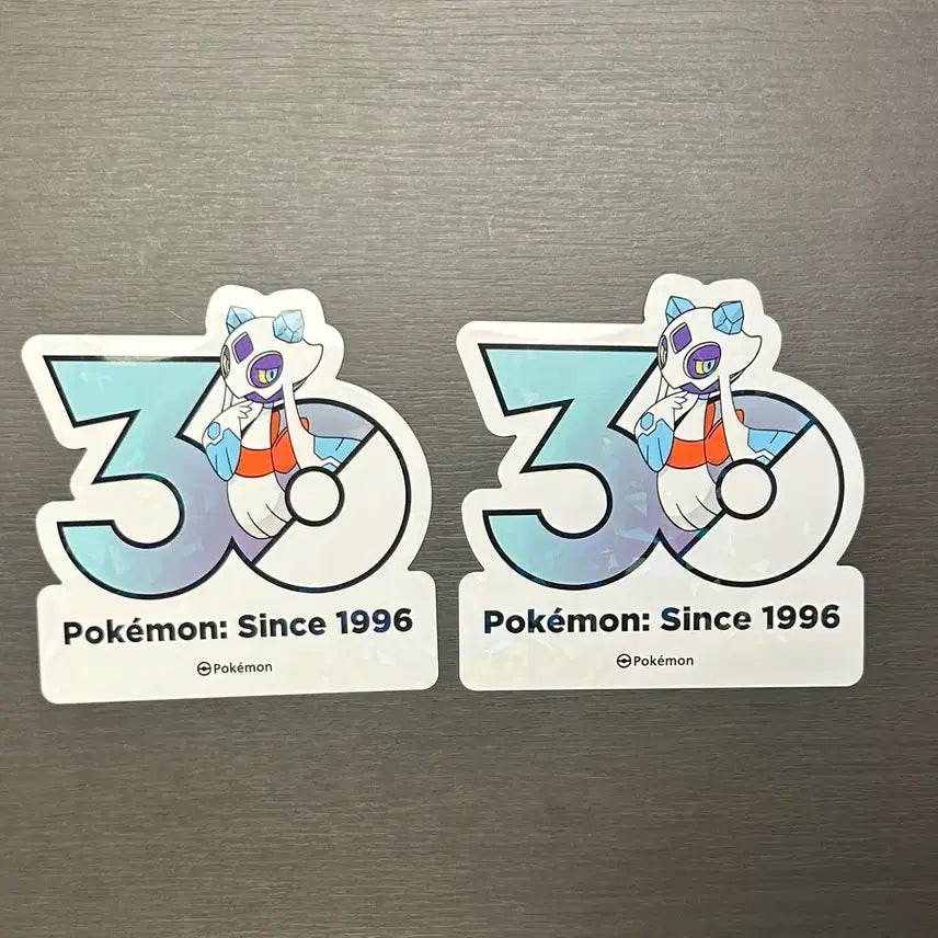 [BUNJANG] Pokemon 30th Anniversary Sticker Set / 눈여아 포켓몬스터 30주년 스티커