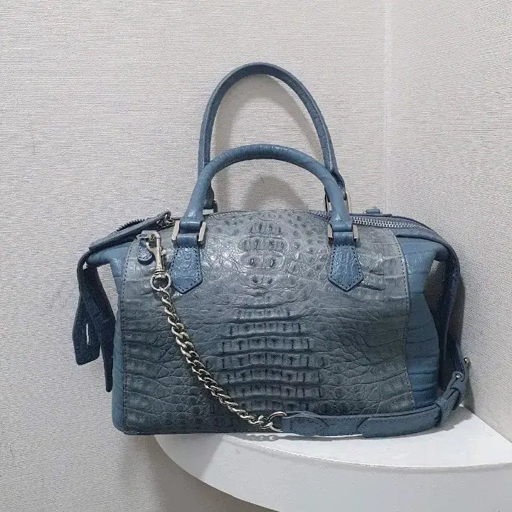 [BUNJANG] Jalmoi Crocodile Pattern Mini Bag Shoulder Tote Crossbody / 잘모이 가방 미니백