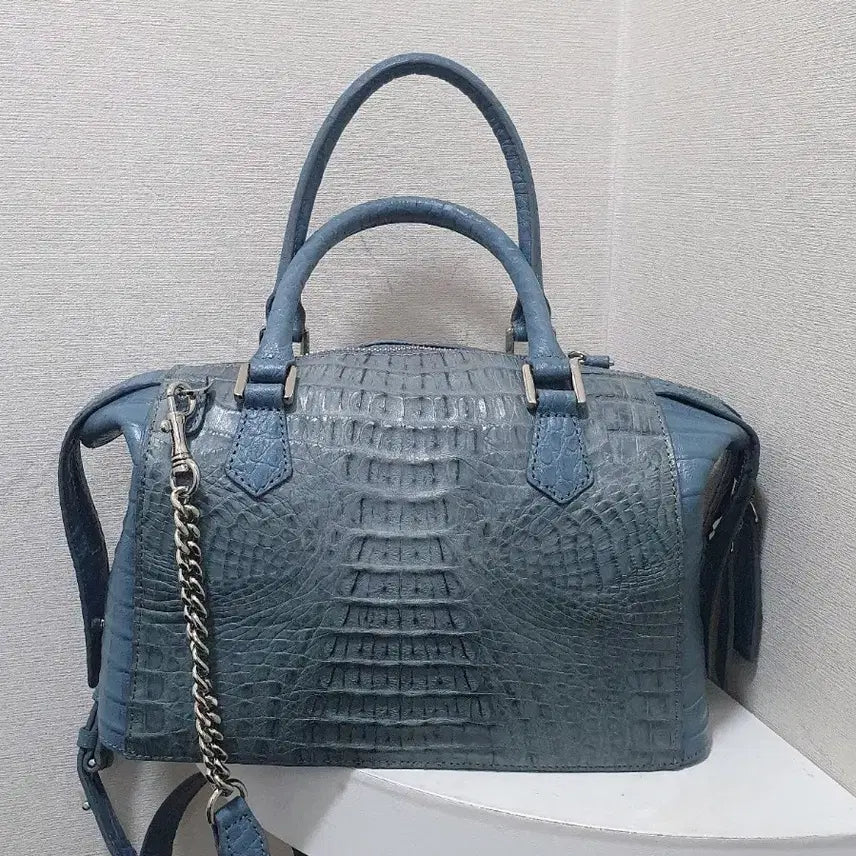 [BUNJANG] Jalmoi Crocodile Pattern Mini Bag Shoulder Tote Crossbody / 잘모이 가방 미니백