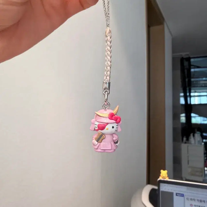 [BUNJANG] Hello Kitty Samurai Strap (Sengoku Period) / 고전 헬로키티 사무라이/ 전국무장키티스트랩/센고쿠(전국시대)