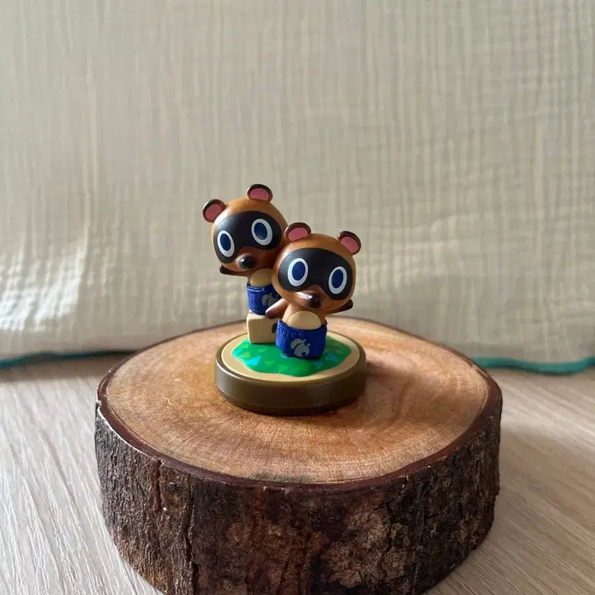 [BUNJANG] Mahogany Wood Tray for Animal Crossing / Ghibli Interior / 동숲/지브리 인테리어 우드 트레이