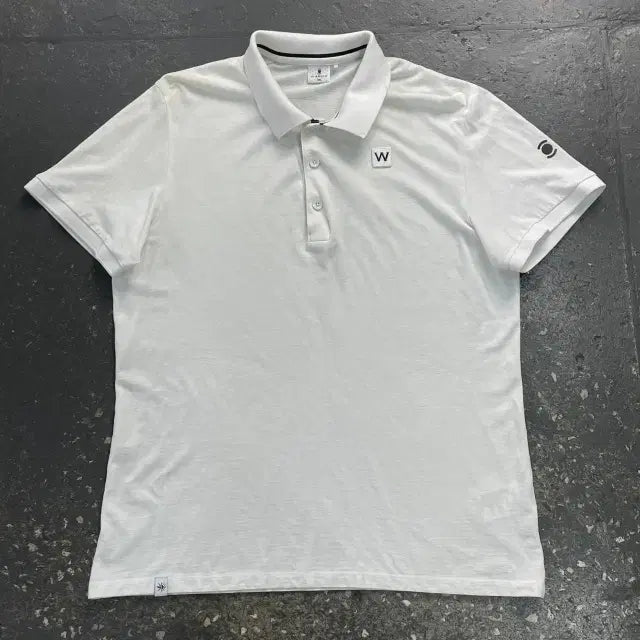 [BUNJANG] Wide Angle Collar T-Shirt / 105 와이드앵글 카라티