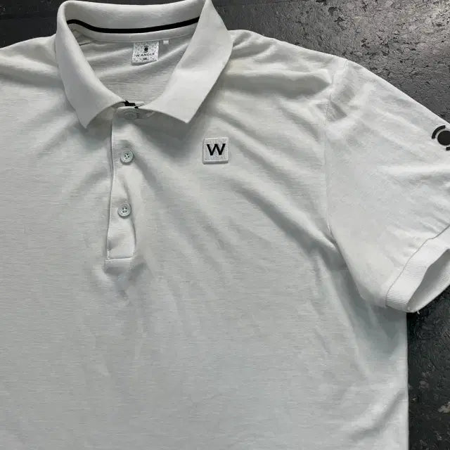 [BUNJANG] Wide Angle Collar T-Shirt / 105 와이드앵글 카라티