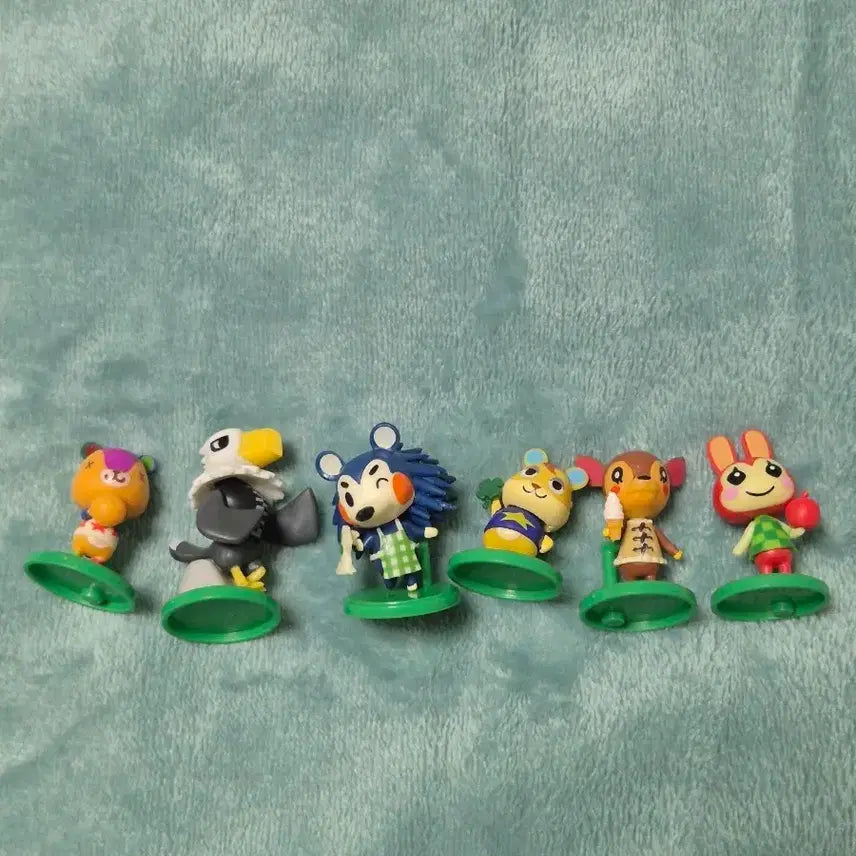 [BUNJANG] Animal Crossing Choco Egg Figure 6 Types Set / 동물의 숲 초코에그 피규어 6종 세트
